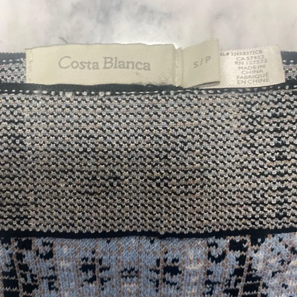 Costa Blanca short bandage pencil skirt